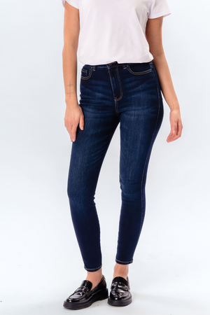 The Original Performance Skinny Jeans - Dark Blue Denim