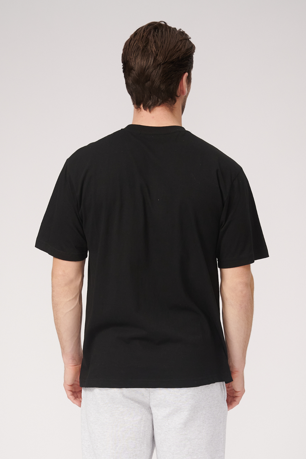 Oversized t -shirt - zwart