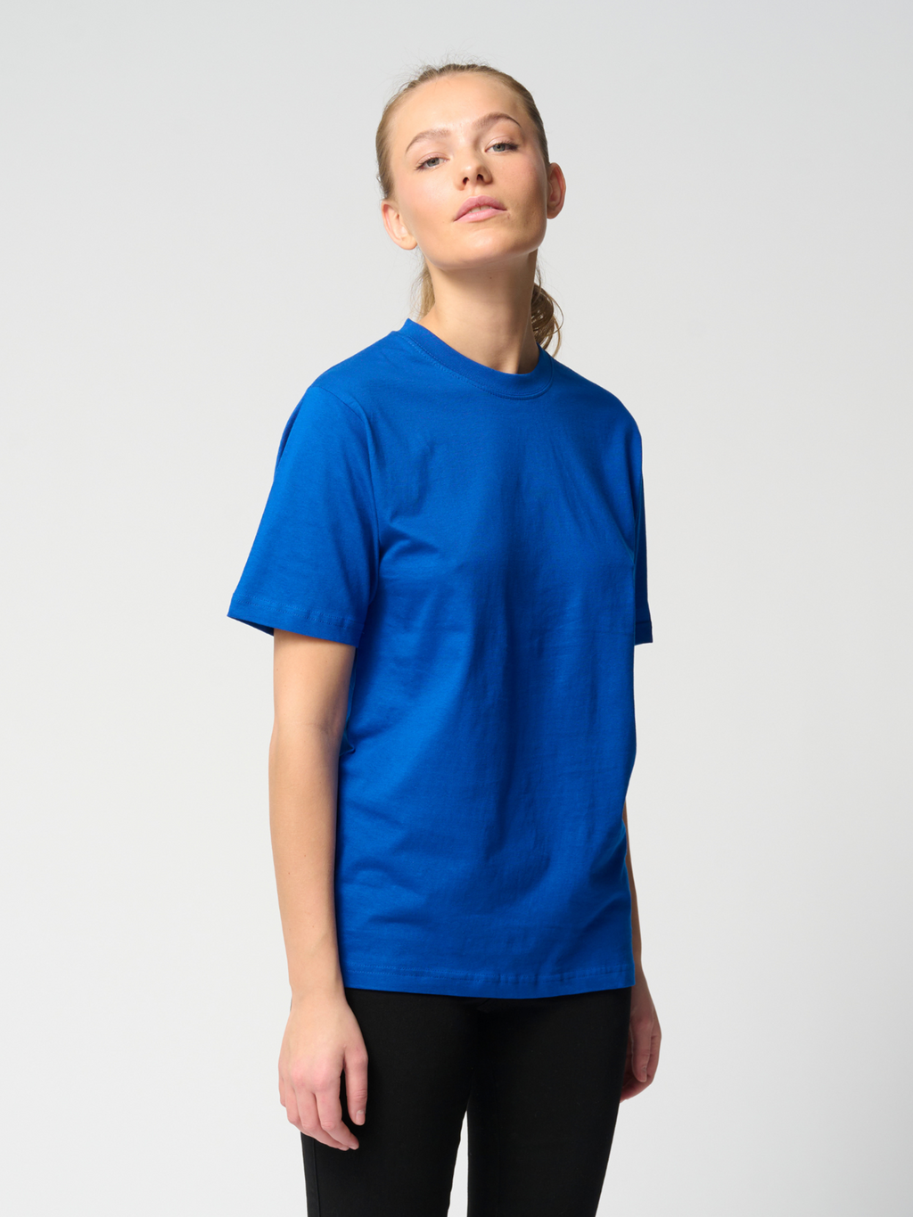 Oversized t -shirt - blauw