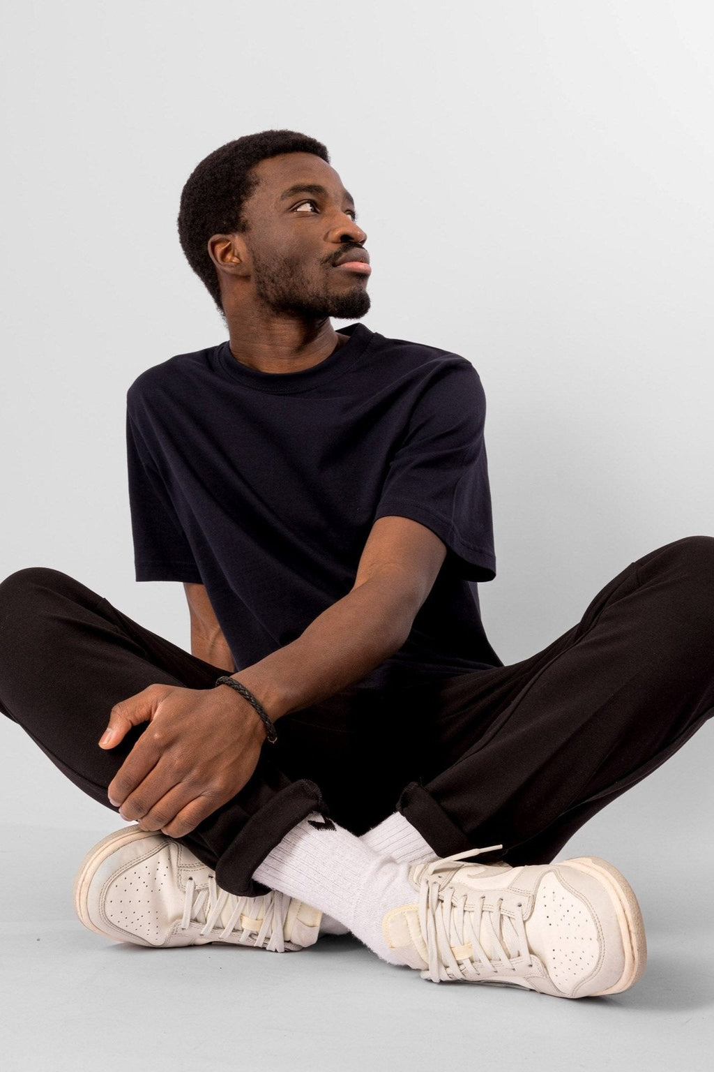 Oversized T-shirt - Donker marine