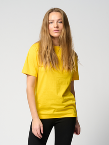 Oversized t -shirt - geel