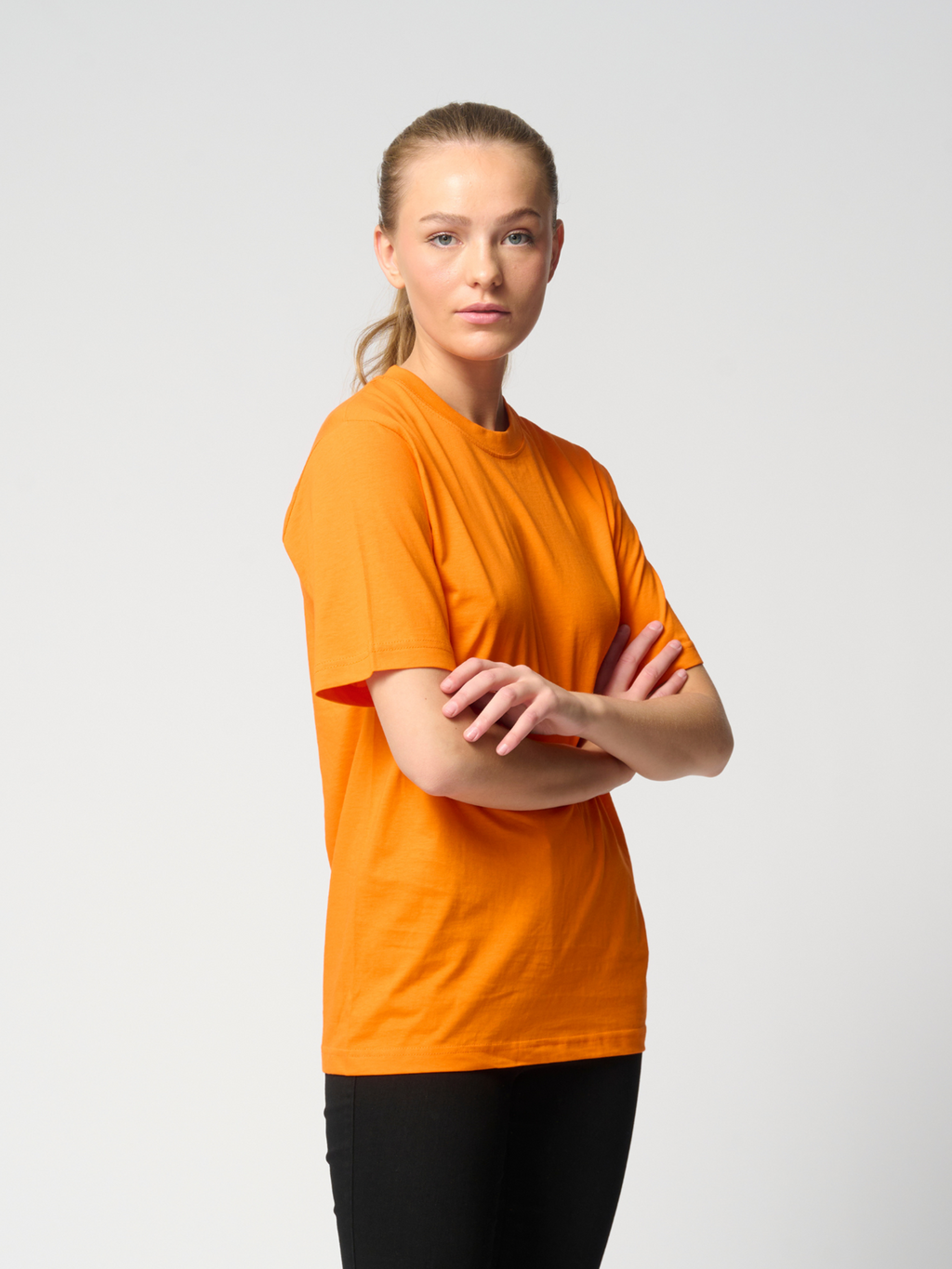 Oversized t -shirt - oranje