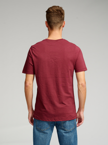 Organic Basic T-shirt - Burgundy