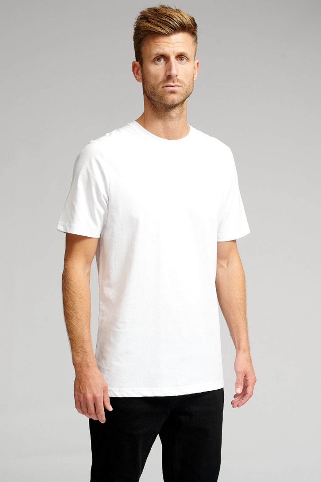 Biologisch Basic T -shirt - Wit