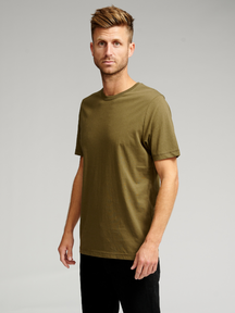 Biologisch Basic T -shirt - leger