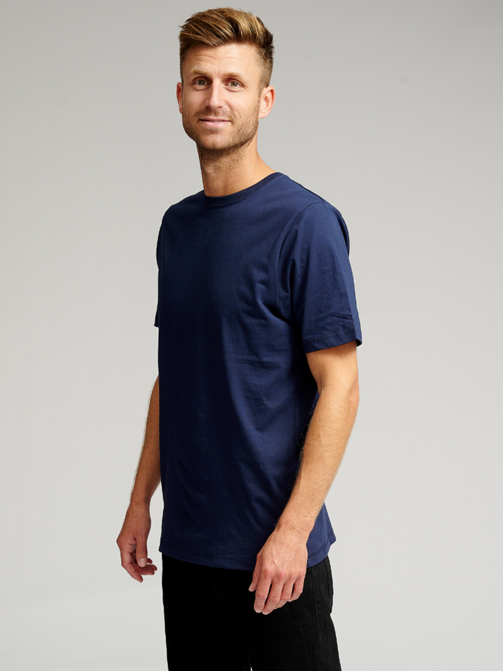 Organic Basic T-shirt - Navy