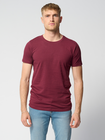 Muscle T -shirt - Bourgondië rood