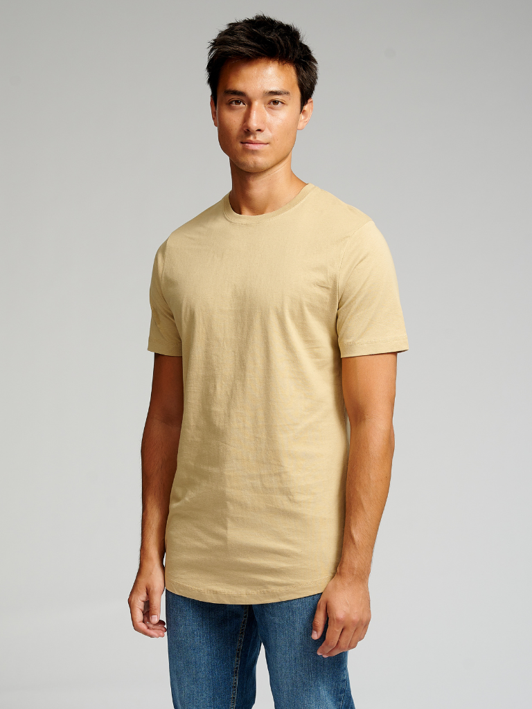 Lang T -shirt - Beige