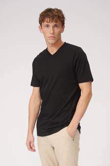 Basic Vneck t -shirt - zwart