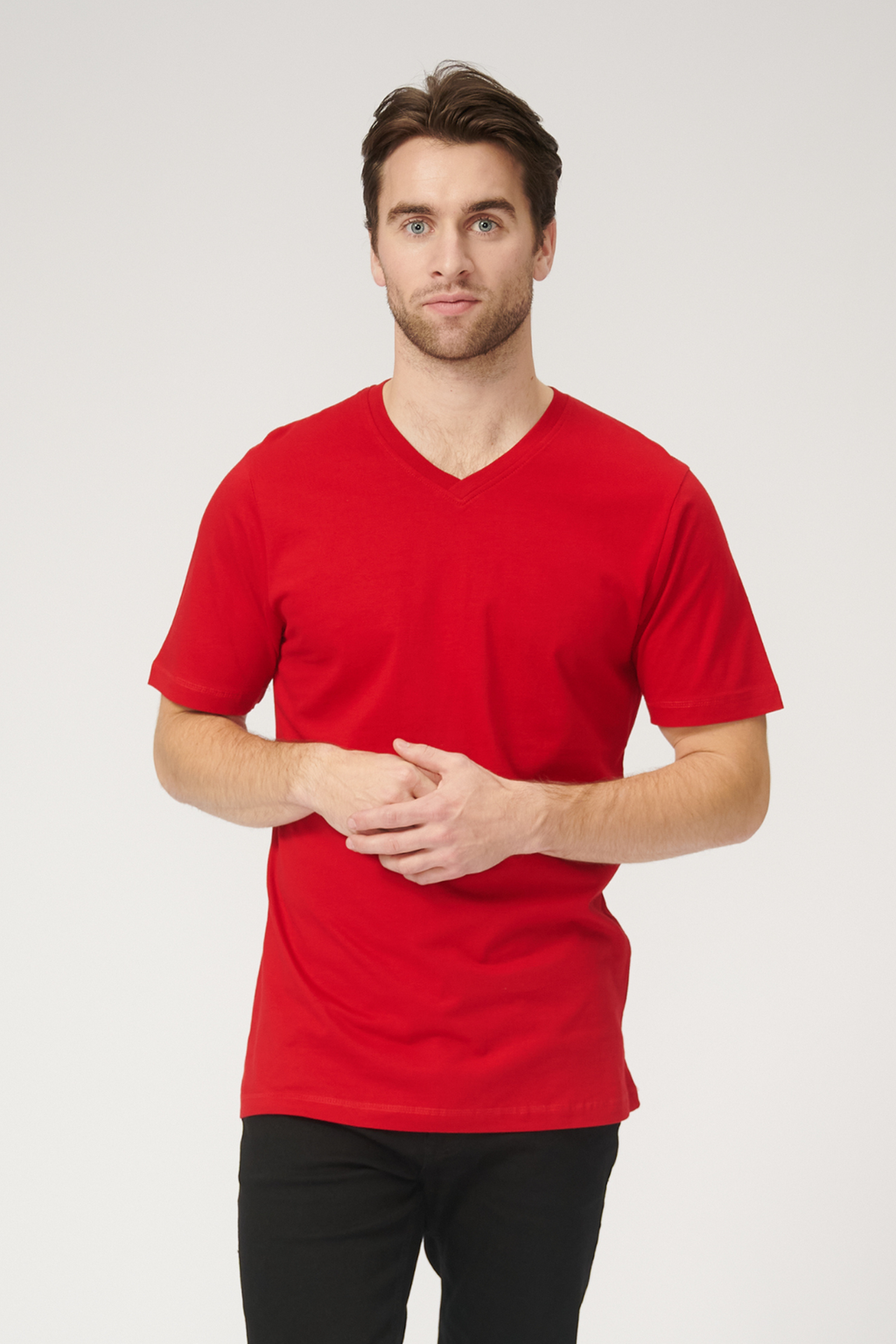 Basic V-neck T-Shirt - Package Deal (7 pcs)