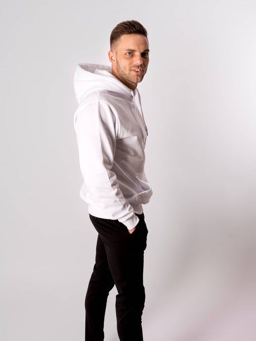 Basic Hoodie - White