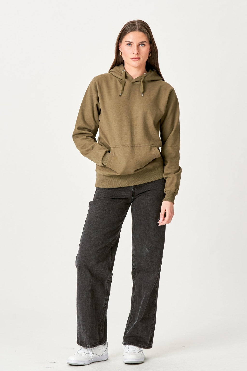 Oversized Hoodie - Olive