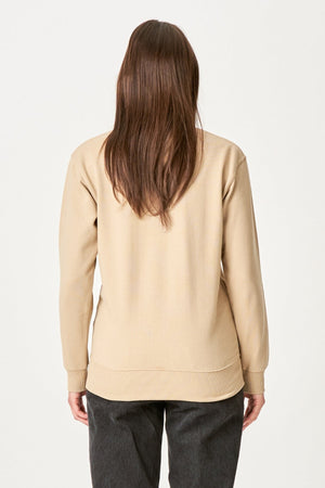Basic Crewneck - Sand (Lady)