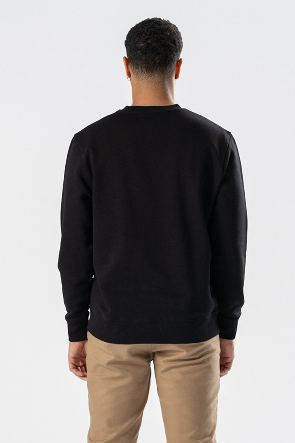 Sweatshirt Ronde Hals - Zwart