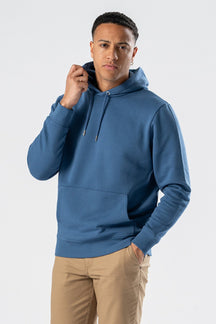 Sweatshirt Hoodie - Stoffig Blauw