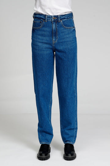 The Original Performance Mom Jeans - Medium Blauw Denim