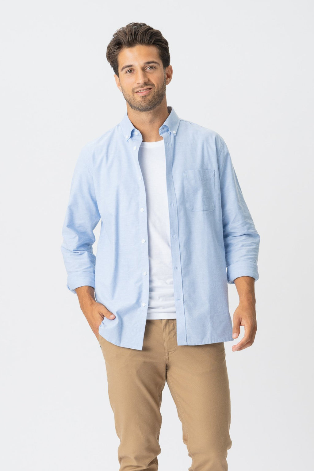 The Original Performance Oxford Shirt™️ - Cashmere Blue