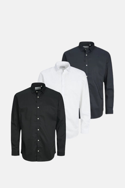 The Original Performance Shirt™️ - Package Deal (3 pcs.) - TeeShoppen Group™ - Formal Shirts & Blouses - TeeShoppen