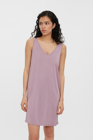 Filli V -neck -jurk - Elderberry