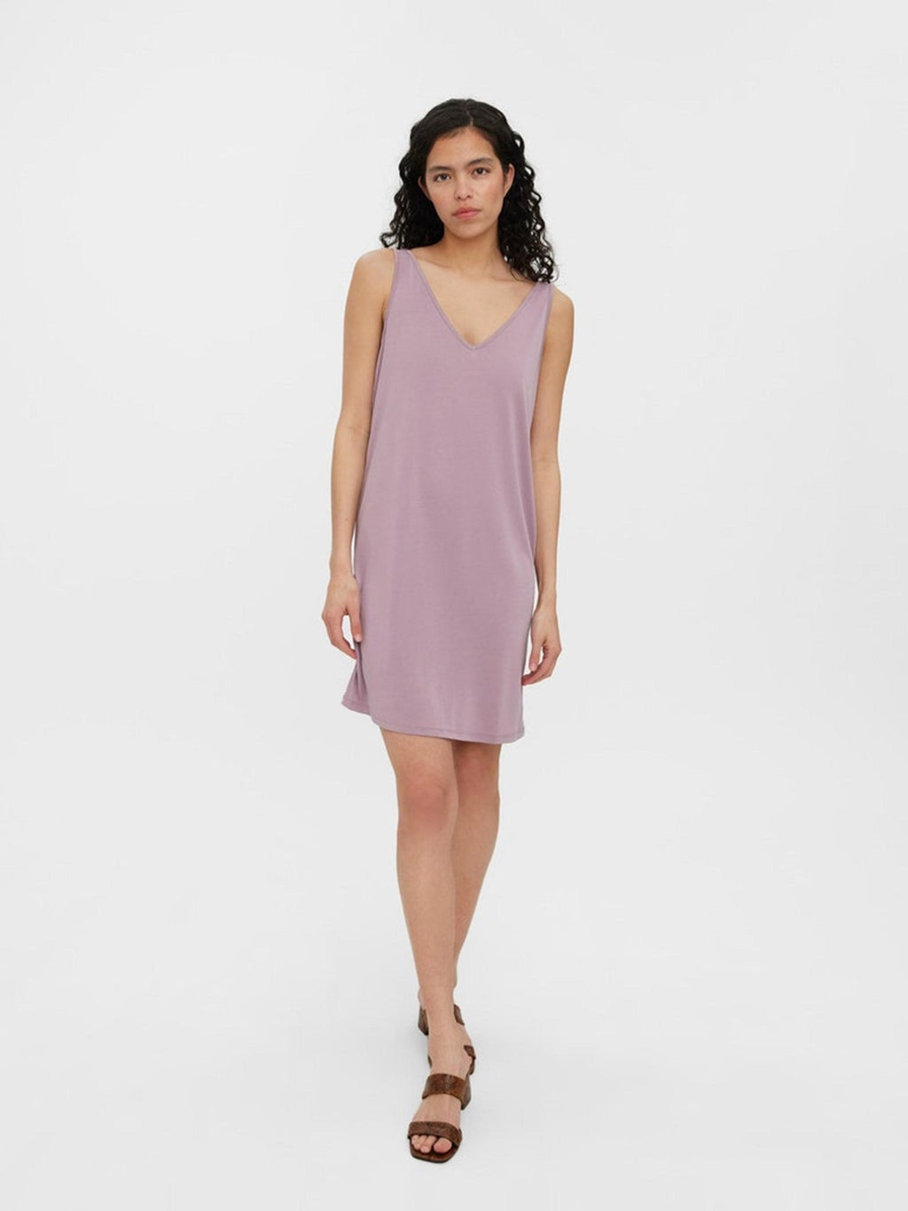 Filli V -neck -jurk - Elderberry