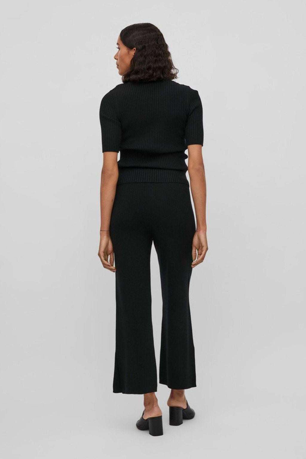 Kasley laaide op Pants - Zwart