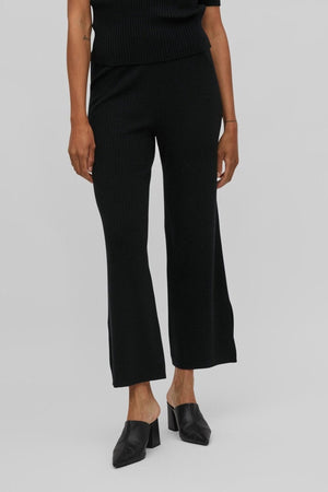 Kasley laaide op Pants - Zwart