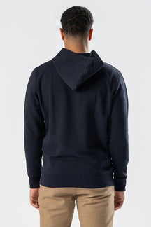 Zip Hoodie - marineblauw