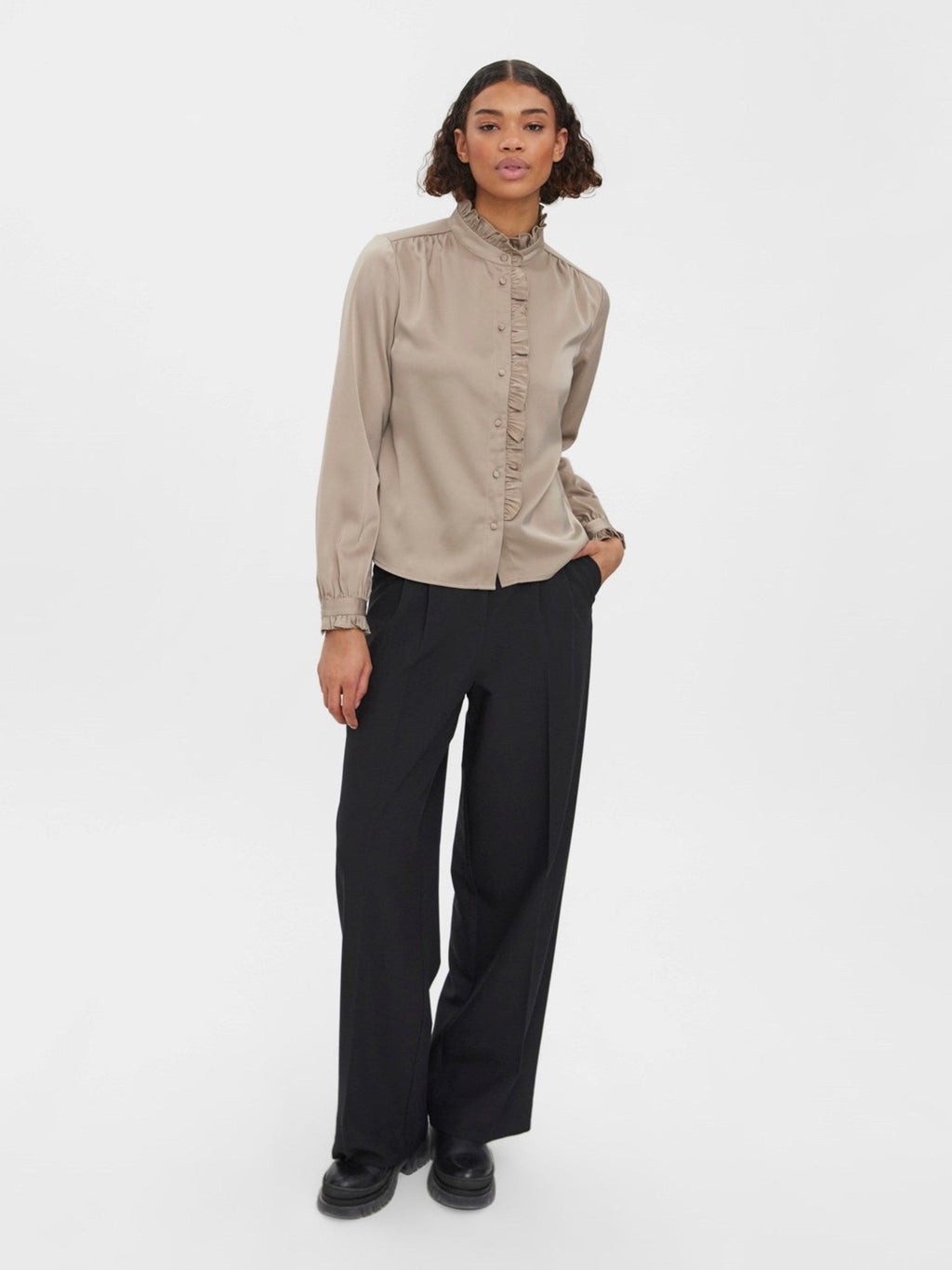 Adjure shirt - geroosterde cashew