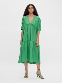 Alaia Long Dress - Artichoke Green