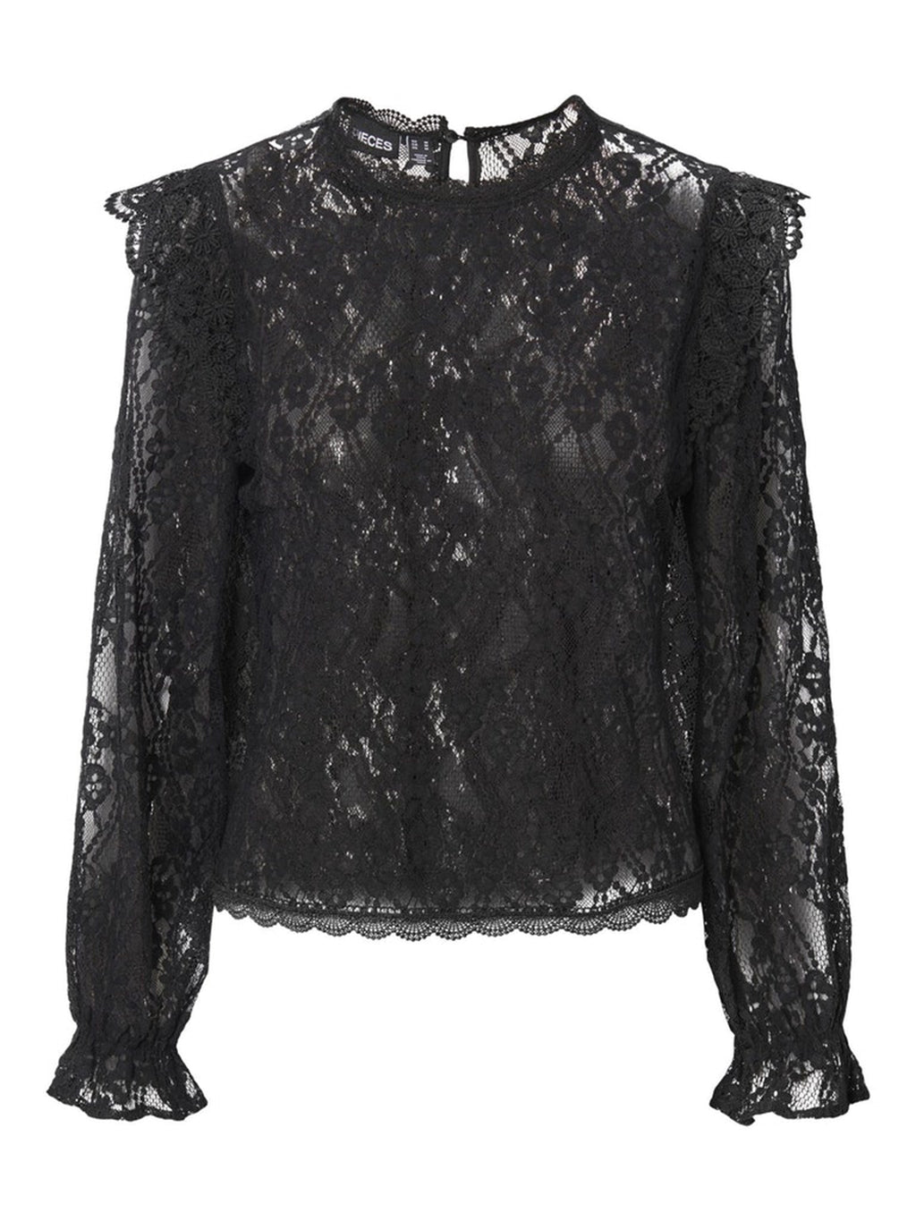 Allie Lace Blouse - Black