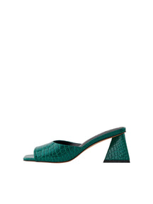 Anlise Croco Sandal - Parakeet