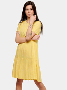 Anna stippellers jurk - geel