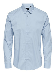 Bart ECO Shirt - Light blue (Organic cotton)