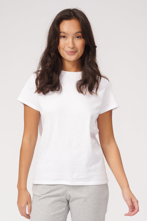 Basic T-Shirt - White - TeeShoppen Group™ - T-shirt - TeeShoppen