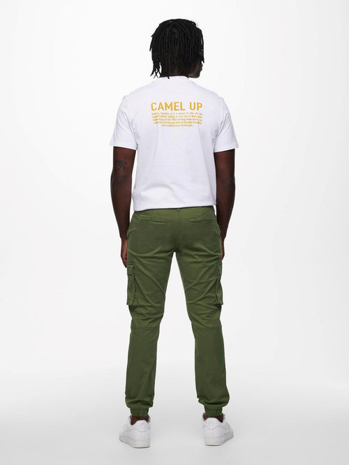 Cam Stage Cargo Pants - Olive Night - TeeShoppen Group™ - Pants - Only & Sons