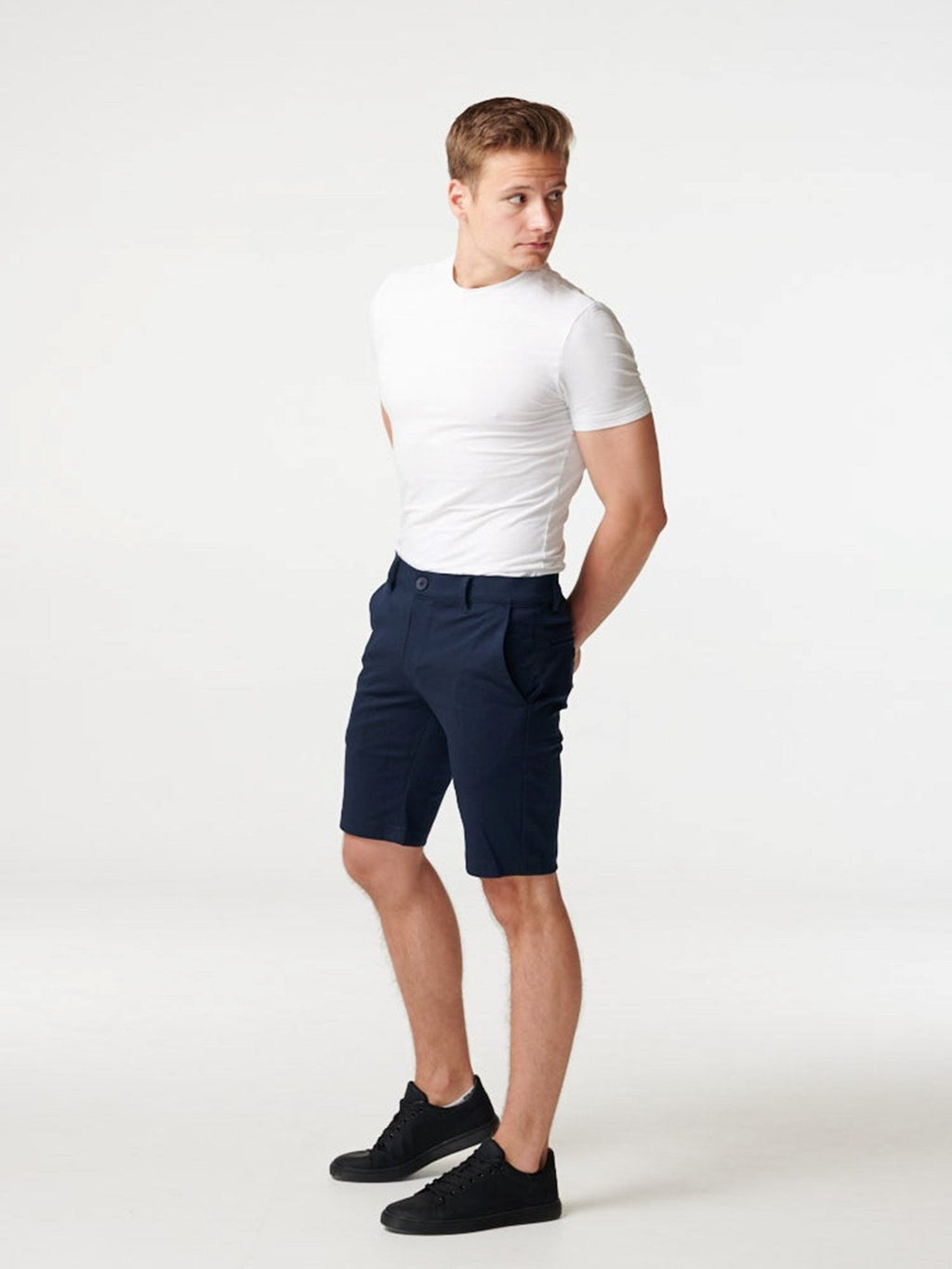 Chino shorts - marine