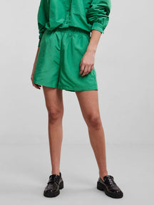 Chrilina High Taille Shorts - Simple Green