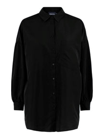 Chrilina oversized shirt - zwart