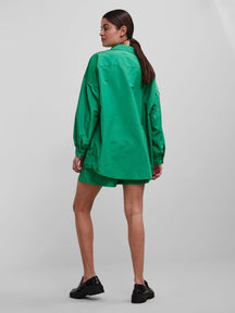 Chrilina oversized shirt - eenvoudig groen