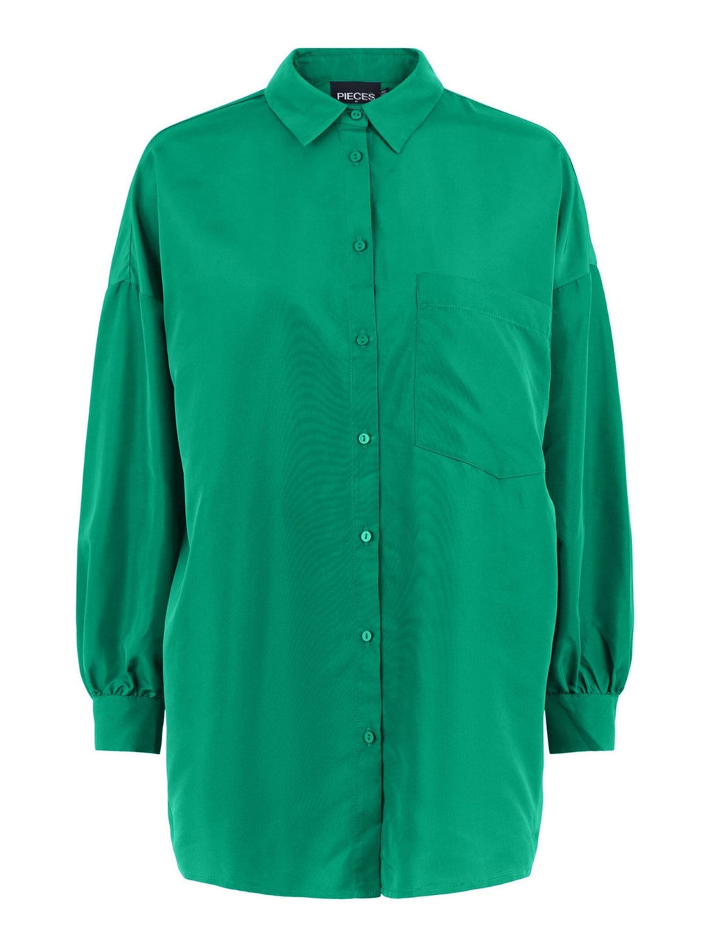 Chrilina oversized shirt - eenvoudig groen