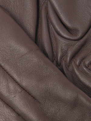 Classic Leather Gloves - Brown - TeeShoppen Group™ - Accessories - TeeShoppen