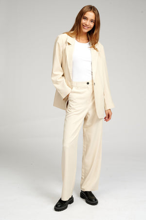 Classic Suit Pants - Beige - TeeShoppen Group™ - Pants - TeeShoppen
