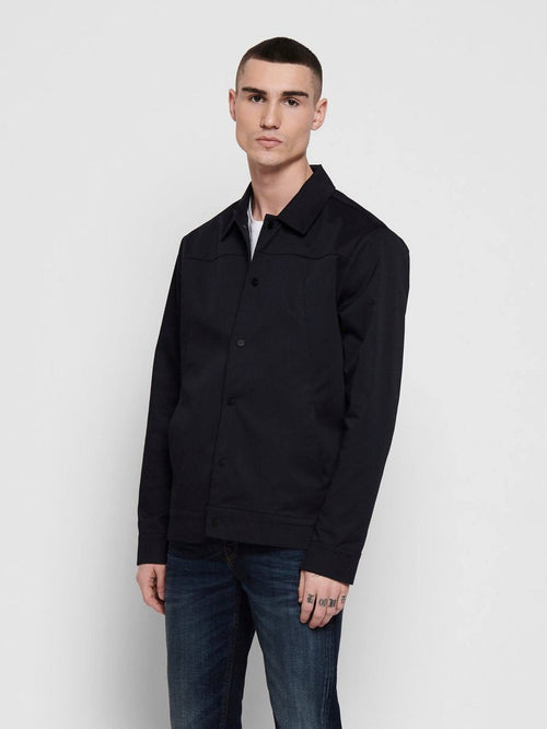 Classic Worker Jacket - Navy - TeeShoppen Group™ - Jacket - Only & Sons