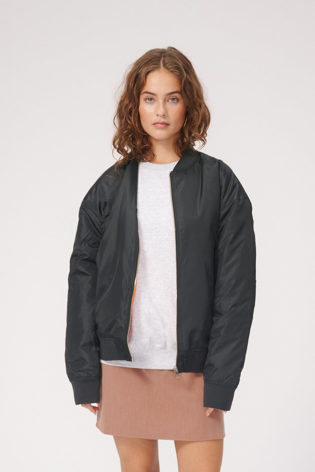 Clay Bomber Women Jacket - Zwart