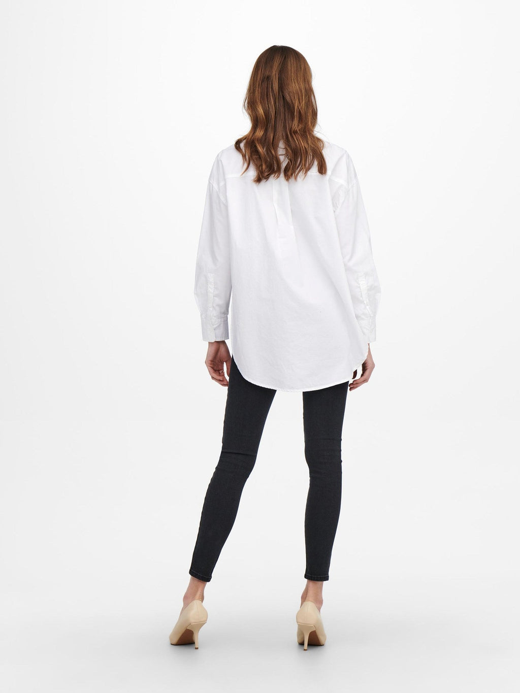 Corina Loose Shirt - White