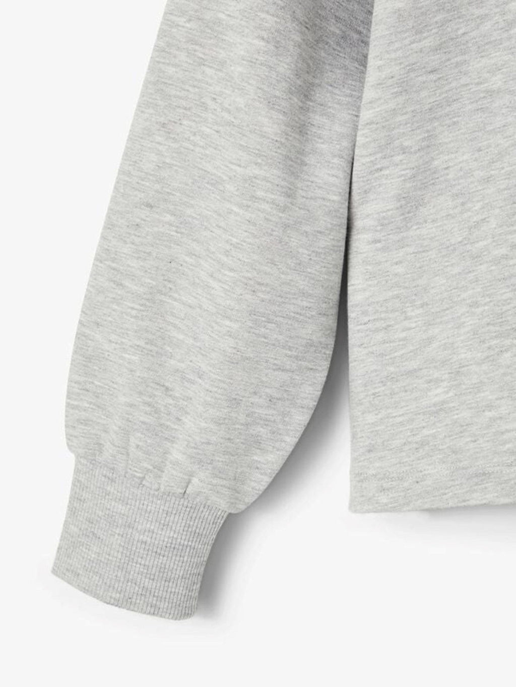 Cropped hoodie - Light gray