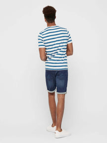 Denim shorts - blauwe denim