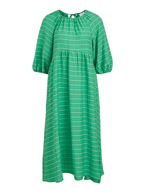 Deya 3/4 Dress - Kelly Green - TeeShoppen Group™ - Dress - VILA