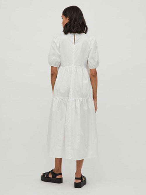 Donna 2/4 Dress - White - TeeShoppen Group™ - Dress - VILA