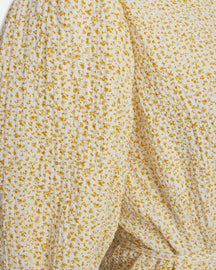 Elica Dress - Yellow Flower